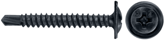 DAGGERZ MTSDB08158 8 x 1-5/8 phillips modified truss wafer self drill screws phosphate