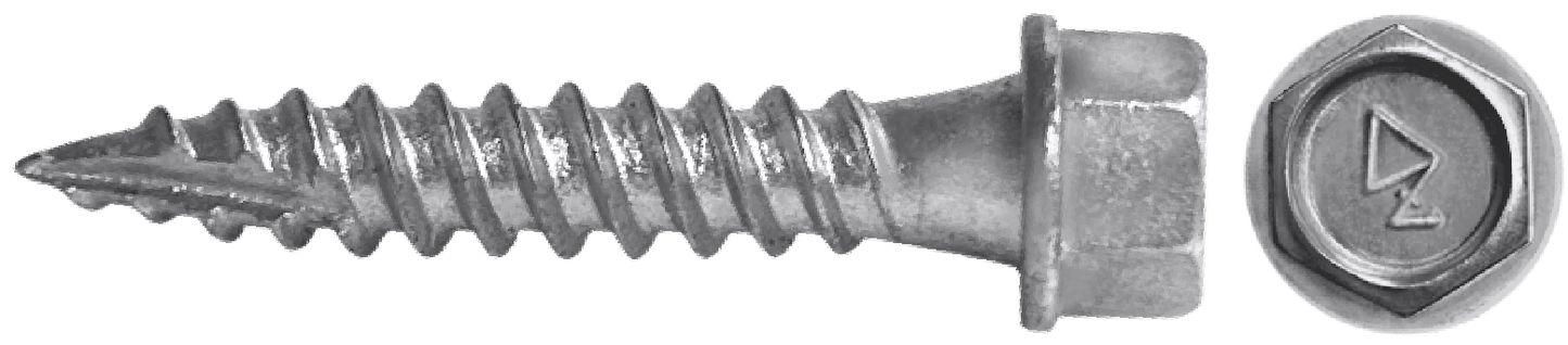 DAGGERZ DAGCTWOW09212T17 9 x 2-1/2 hex washer head type 17 screws w/out bonded washer dagger-guard