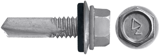 DAGGERZ NEOSD4CT1278 12-24 x 7/8 hex washer head specialty self drill screws w/bonded washer dagger-guard