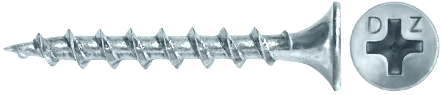DAGGERZ DWZ06200 6 x 2 phillips bugle coarse thread drywall screws zinc