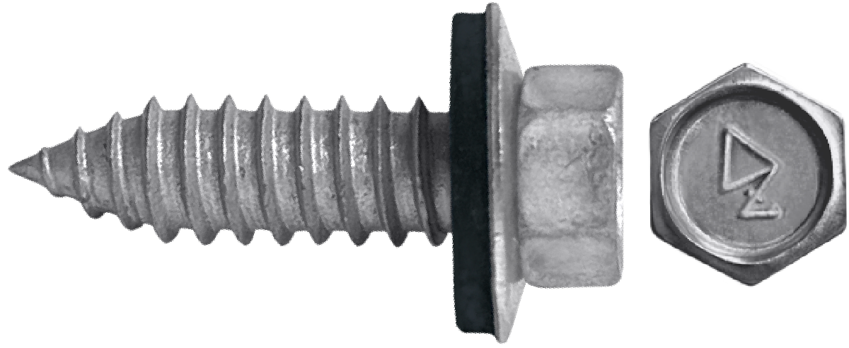 DAGGERZ DAGCT17112TAB 17 x 1-1/2 hex head type ab screws w/bonded washer dagger-guard