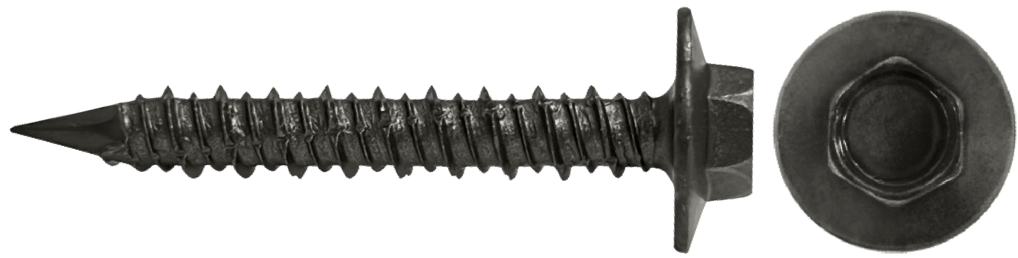 DAGGERZ QCCT3803BRZ 3/8 x 3 hex flange concrete screws dagger-guard bronze