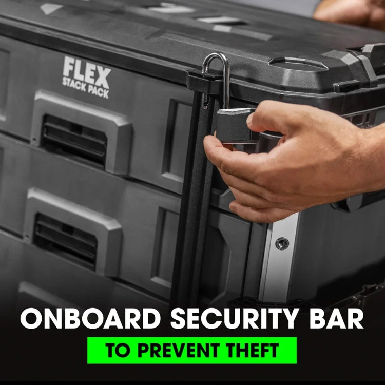 FLEX FS1105 STACK PACK™ 3-Drawer Tool Box