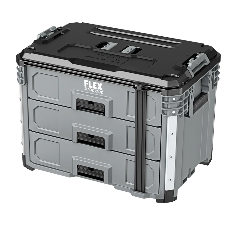 FLEX FS1105 STACK PACK™ 3-Drawer Tool Box