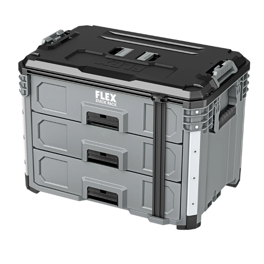 FLEX FS1105 STACK PACK™ 3-Drawer Tool Box