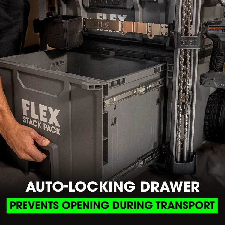 FLEX FS1108 STACK PACK™ 1-Drawer Rolling Tool Box