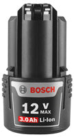 Batería de iones de litio BOSCH GBA12V30 de 12 V máx. y 3,0 Ah