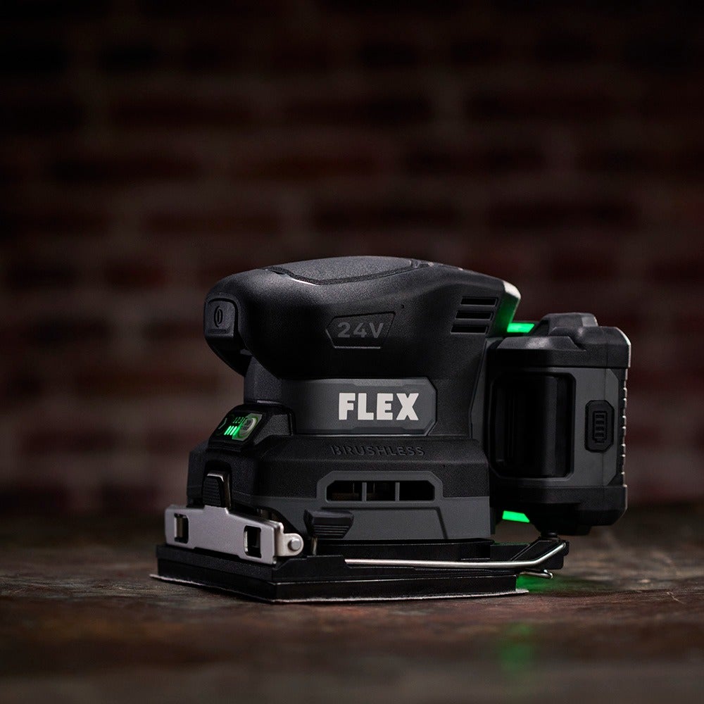 FLEX FX3591-1M 24V 1/4-Sheet & Detail Sander Kit – product features and application (5)