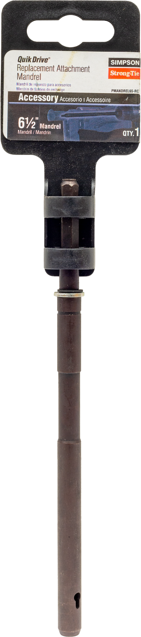 Simpson Strong-Tie PMANDREL65-RC Quik Drive® 6-1/2 in. Mandrel (Pack of 12)