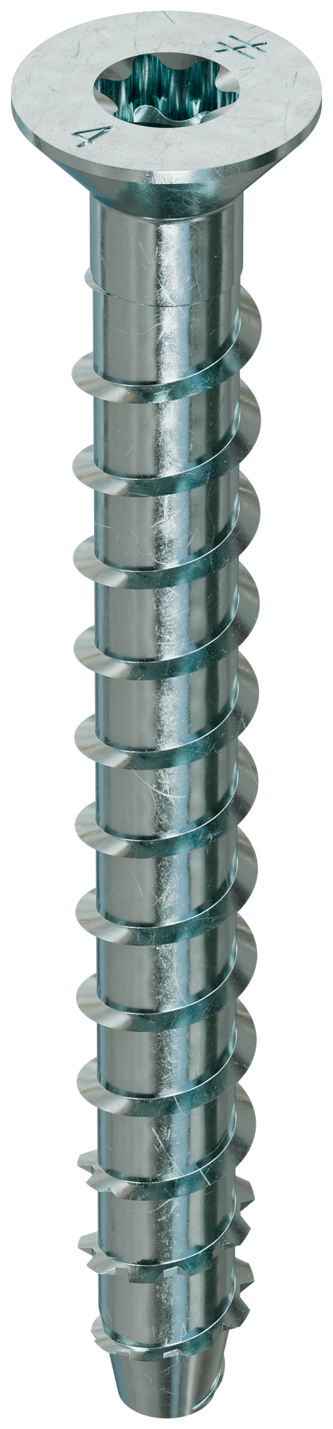 Simpson Strong-Tie THD37400CS Titen HD® 3/8 in. x 4 in. Zinc-Plated Countersunk Head Heavy-Duty Screw Anchor (50-Qty) (Pack of 240)
