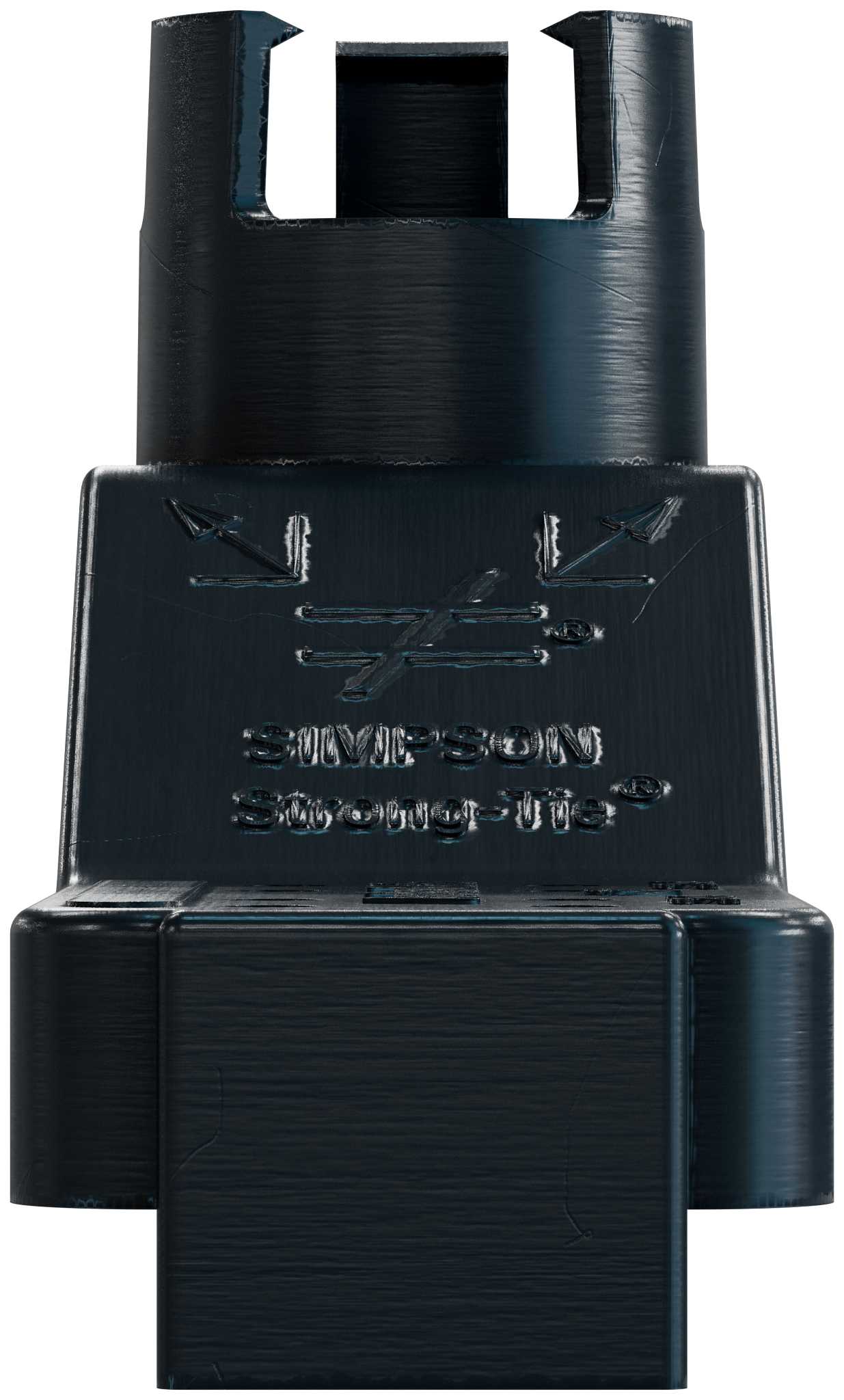 Simpson Strong-Tie AM 1 AnchorMate® 1-in. Dia. Anchor Bolt Holder — Black (100-Qty)
