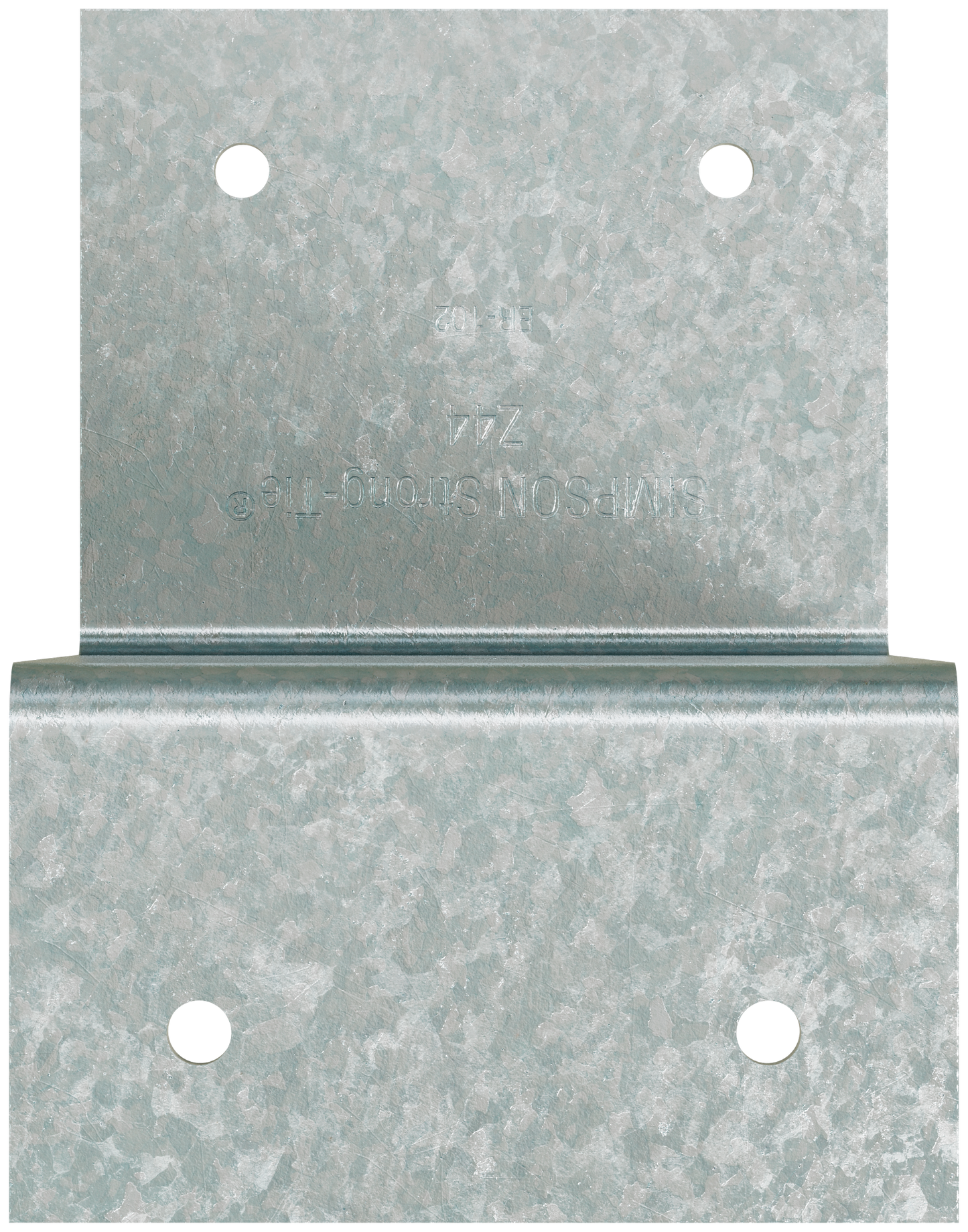Simpson Strong-Tie Z44 2-1/2 in. x 3-1/2 in. 12-Gauge Galvanized Z Clip