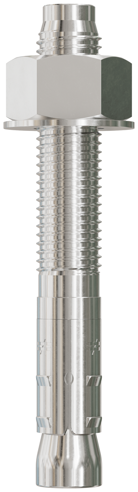 Simpson Strong-Tie STB2-755124SS Strong-Bolt® 2 — 3/4 in. x 5-1/2 in. Type 304 Stainless-Steel Wedge Anchor (10-Qty) (Pack of 4)