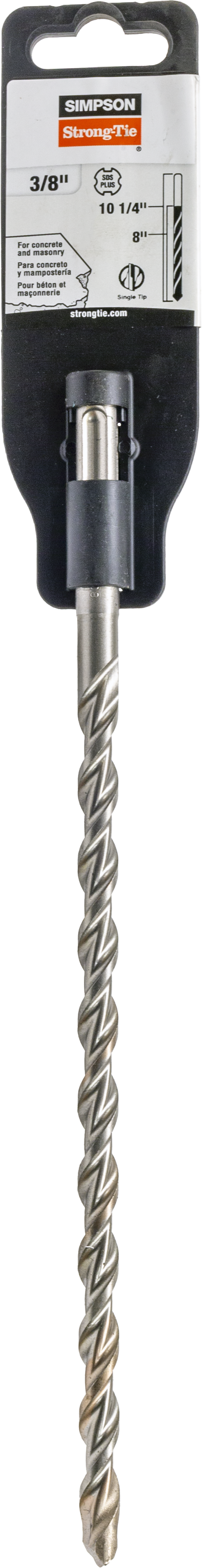 Simpson Strong-Tie MDPL03710 3/8 in. x 10 in. SDS-plus® Shank Drill Bit (Pack of 145)