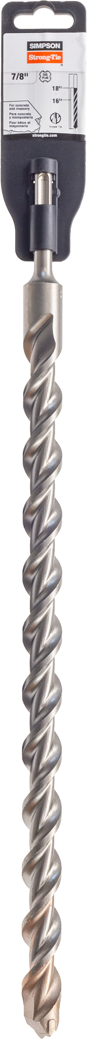Simpson Strong-Tie MDPL08718 7/8 in. x 18 in. SDS-plus® Shank Drill Bit (Pack of 20)
