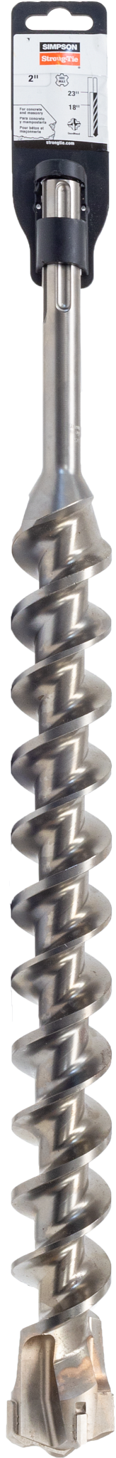 Simpson Strong-Tie MDMX20023Q 2 in. x 23 in. SDS-max® Shank Quad-Head Drill Bit