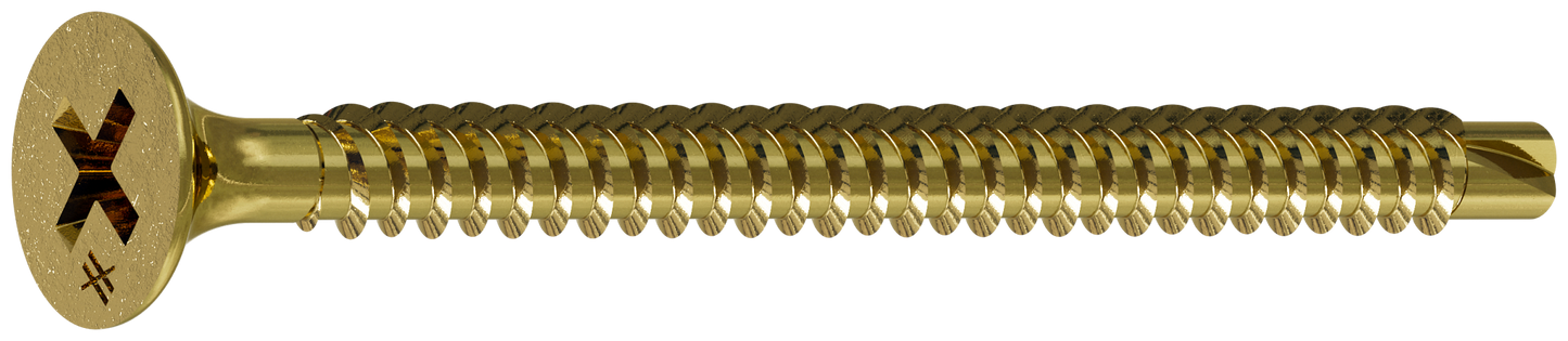 Simpson Strong-Tie DWFSD178PS DWFSD Drywall-to-CFS Screw (Collated) — #6 x 1-7/8 in. #2 Phillips, Yellow Zinc (2000-Qty)