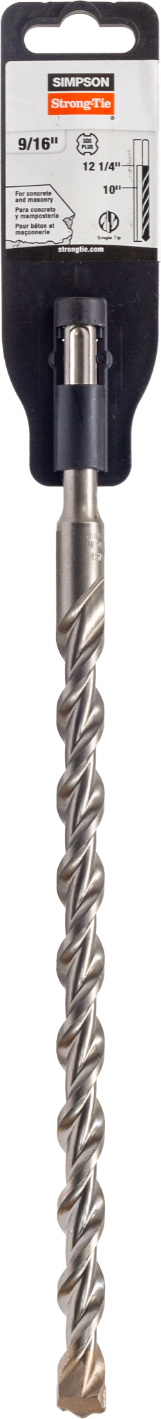 Simpson Strong-Tie MDPL05612 9/16 in. x 12-1/4 in. SDS-plus® Shank Drill Bit (Pack of 50)