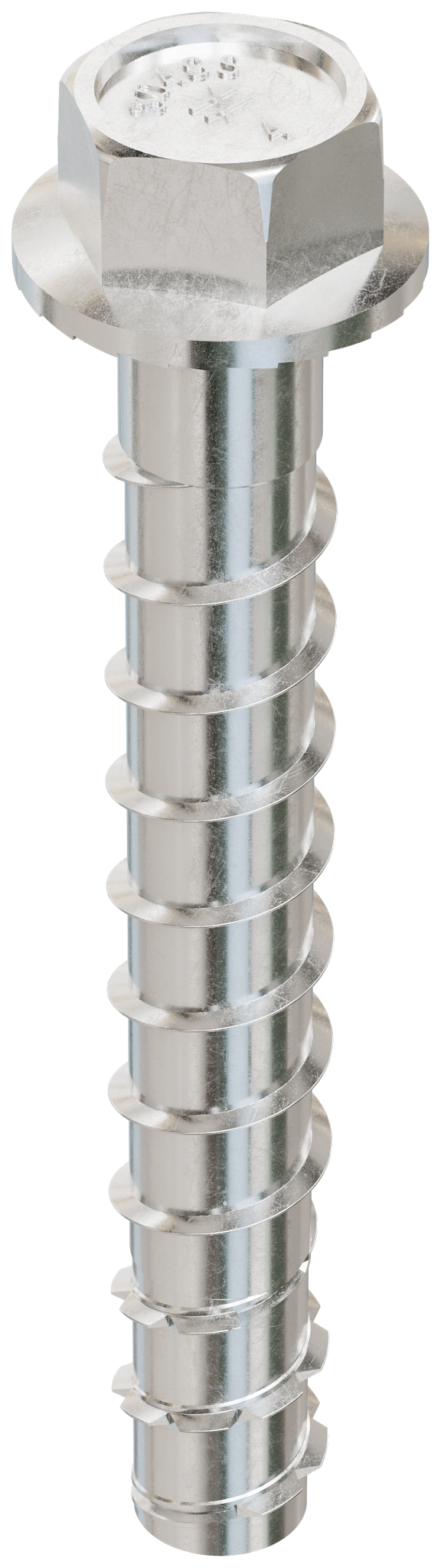 Simpson Strong-Tie THD50400H4SS Titen HD® 1/2 in. x 4 in. Type 304 Stainless Steel Heavy-Duty Screw Anchor (20-Qty)