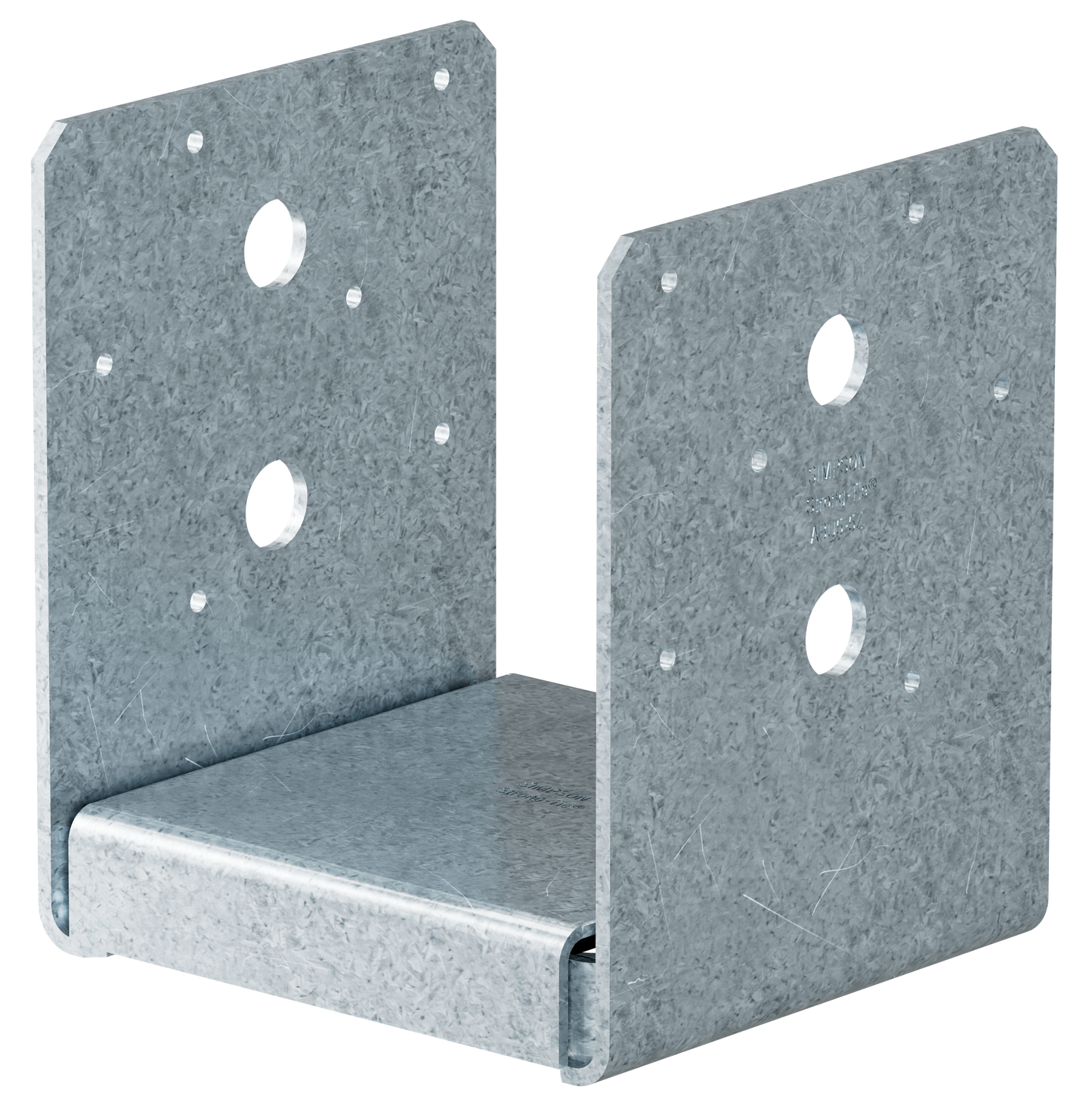 Simpson Strong-Tie ABU5-5Z ABU ZMAX® Galvanized Adjustable Standoff Post Base for 5-1/8 in. x 5-1/8 in. Eng. Lumber