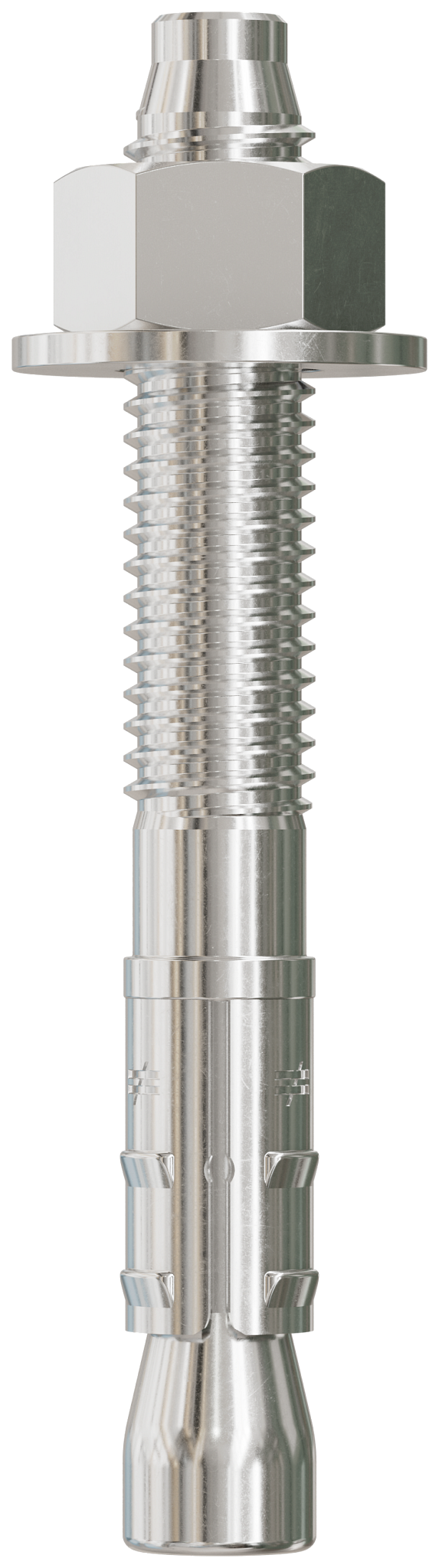 Simpson Strong-Tie STB2-373004SS Strong-Bolt® 2 — 3/8 in. x 3 in. Type 304 Stainless-Steel Wedge Anchor (50-Qty) (Pack of 5)