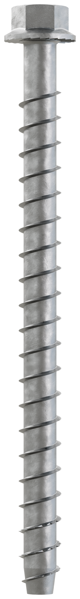 Simpson Strong-Tie THD37600HMG Titen HD® 3/8 in. x 6 in. Mechanically Galvanized Heavy-Duty Screw Anchor (50-Qty) (Pack of 2)