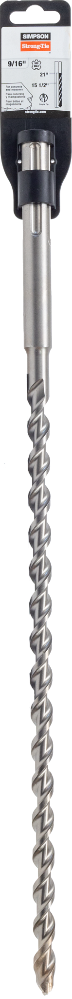 Simpson Strong-Tie MDMX05621 9/16 in. x 21 in. SDS-max® Shank Drill Bit (Pack of 5)