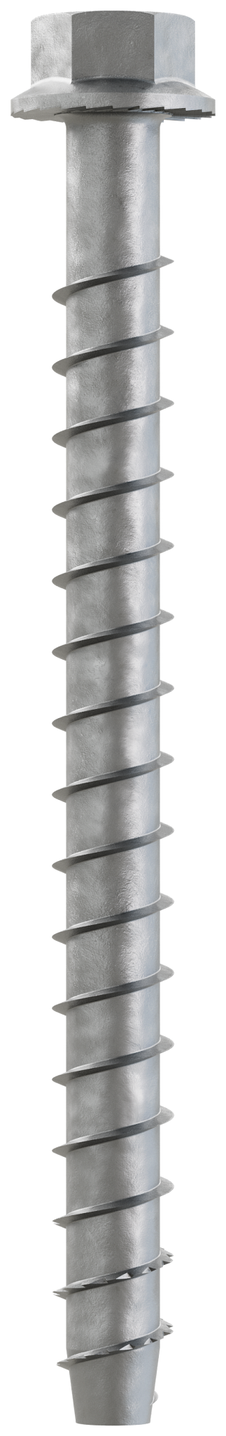 Simpson Strong-Tie THD37500HMG Titen HD® 3/8 in. x 5 in. Mechanically Galvanized Heavy-Duty Screw Anchor (50-Qty) (Pack of 2)