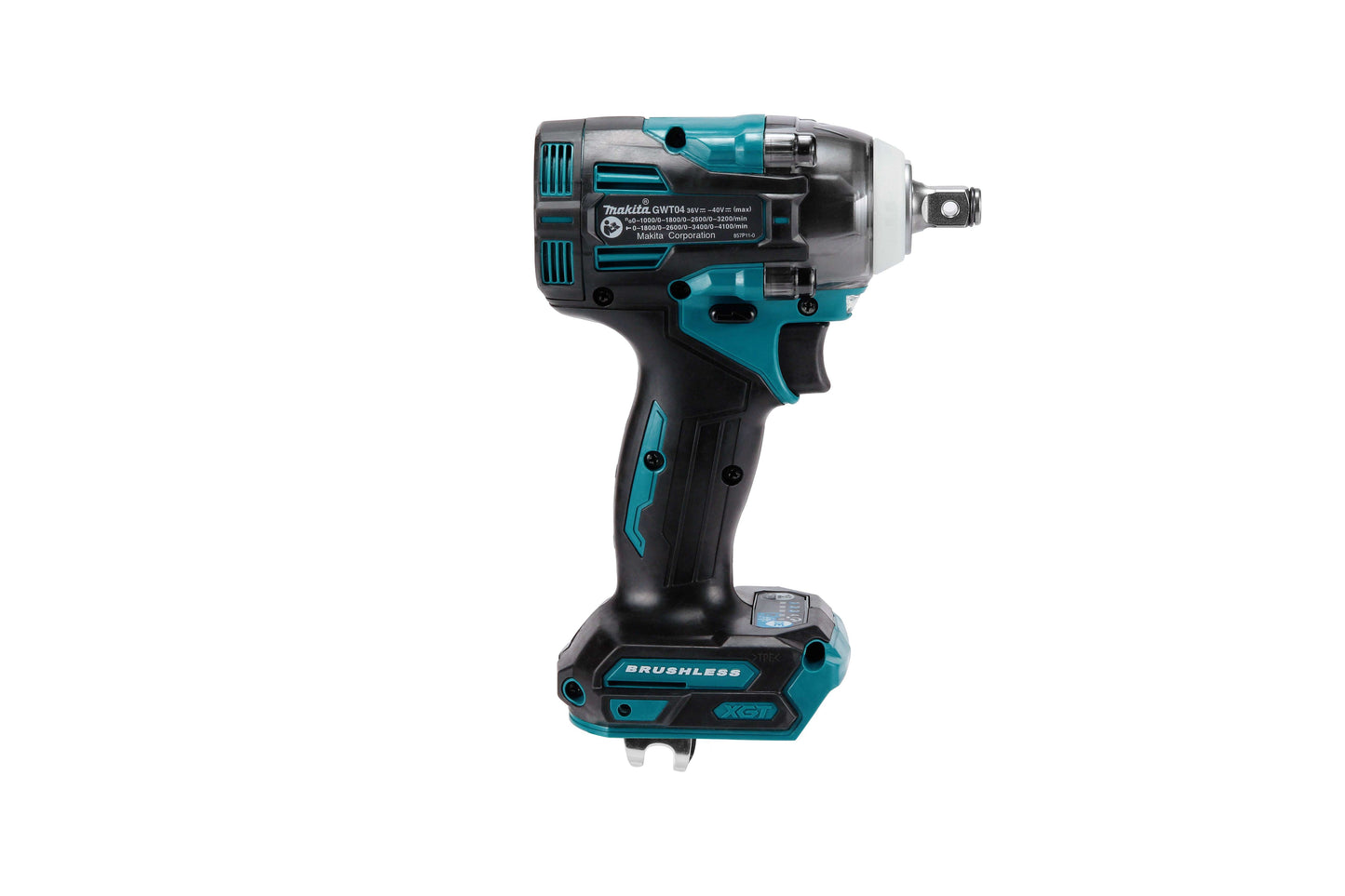 Makita GWT04Z 40V max XGT® Brushless Cordless 4-Speed 1/2" Sq. Drive Impact Wrench with Friction Ring Anvil (Tool Only)