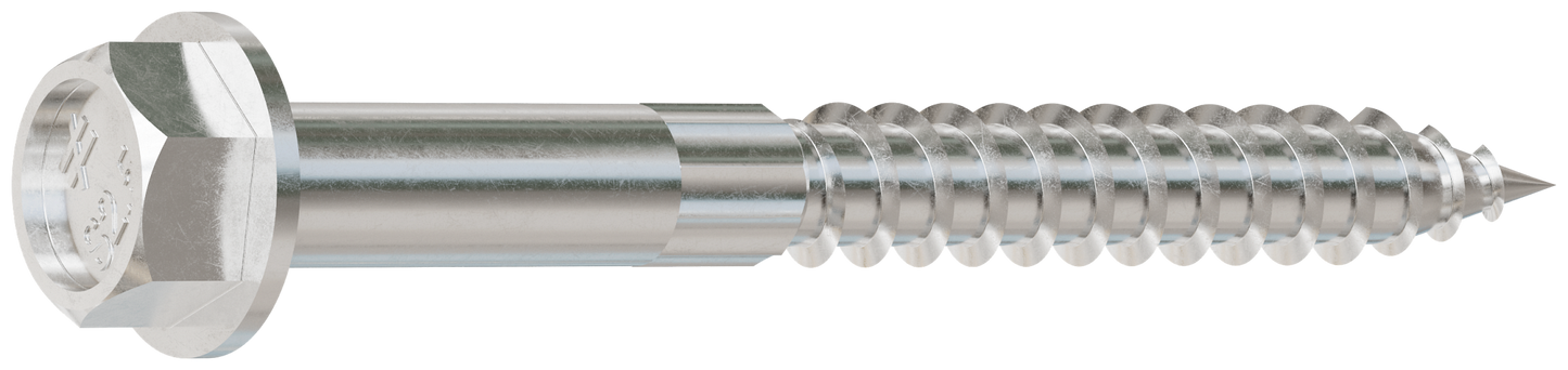 Simpson Strong-Tie SDS25212SS-R25 Strong-Drive® SDS HEAVY-DUTY CONNECTOR Screw — 1/4 in. x 2-1/2 in. Type 316 (25-Qty) (Pack of 10)