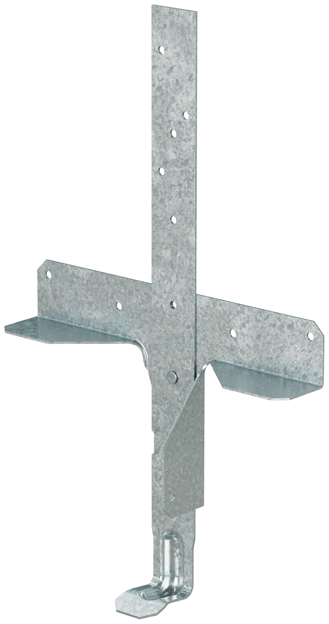 Simpson Strong-Tie HETAL12 HETAL 12 in. Galvanized Heavy Embedded Truss Anchor (Pack of 50)