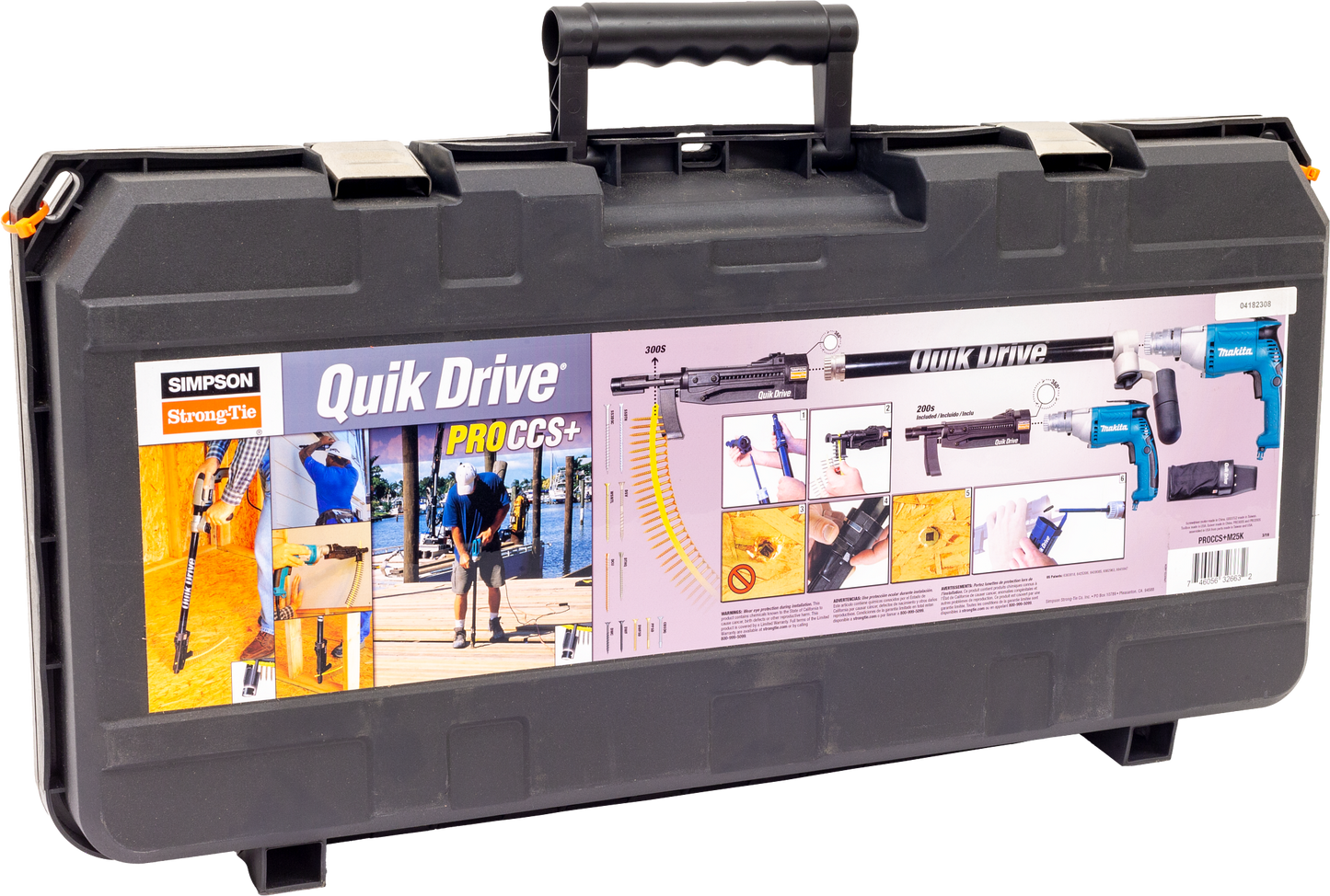 Simpson Strong-Tie PROCCS+M25K Quik Drive® PROCCS+ Multi-Purpose Combo System w/ Makita® 2500 RPM Screwdriver Motor