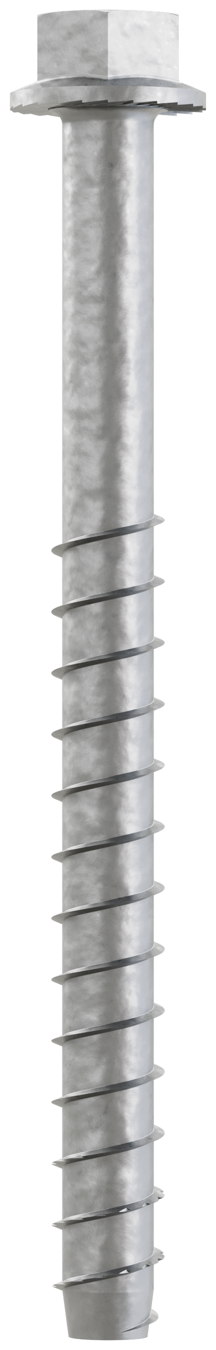 Simpson Strong-Tie THDB62800HMG Titen HD® 5/8 in. x 8 in. Mechanically Galvanized Heavy-Duty Screw Anchor (10-Qty) (Pack of 2)