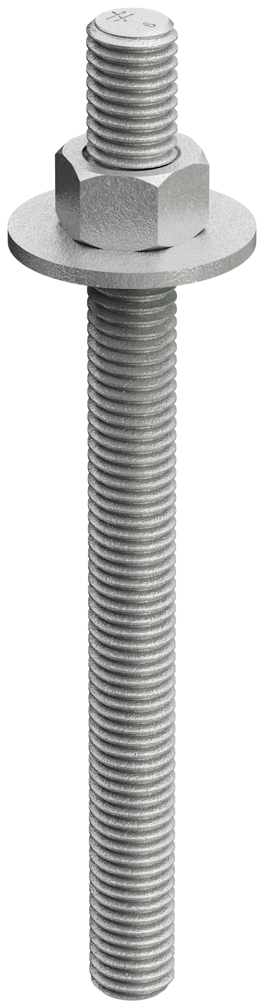 Simpson Strong-Tie RFB#4X6HDG RFB 1/2 in. x 6 in. Hot-Dip Galvanized Retrofit Bolt