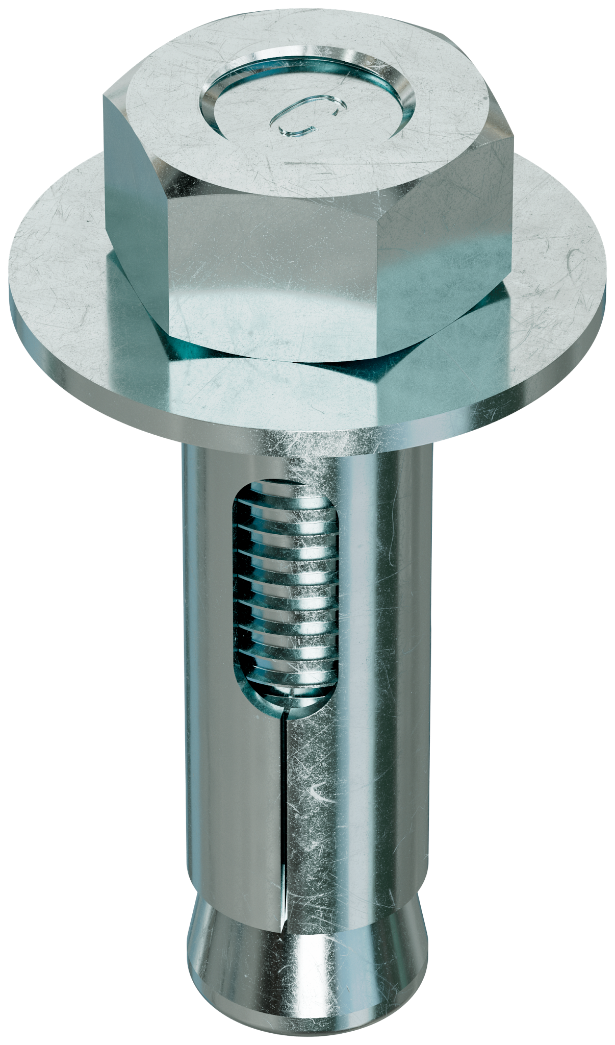 Simpson Strong-Tie SL75212H Sleeve-All® 3/4 in. x 2-1/4 in. Hex-Head Sleeve Anchor (10-Qty)