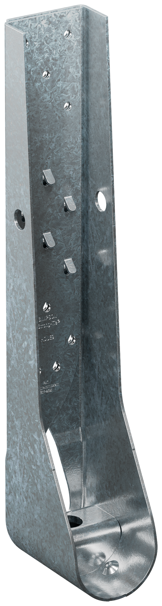 Simpson Strong-Tie HDUE9-SDS3.5 HDUE™ 17-3/8 in. Galvanized Predeflected Holdown with Strong-Drive® SDS Screws (Pack of 6)